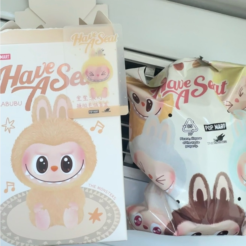 Labubu, opened box, sealed bag. 100% authentic